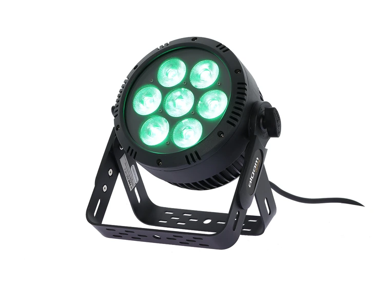 Algam Lighting IP-PAR-725-HEX IP65 7 x 25W HEX LED Par 