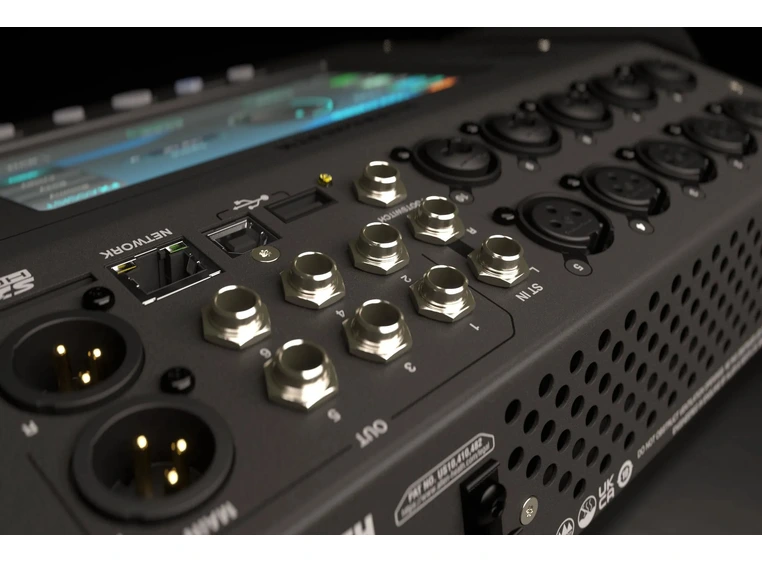 Allen & Heath CQ12T Digitalmikser 12ch,7” Touchscreen,10mic/line 2FX 6 Aux 