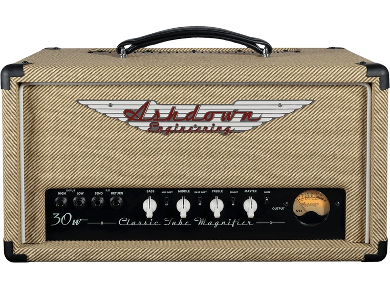 Ashdown CTM-30-TWEED 30-watt all-valve bass amp 