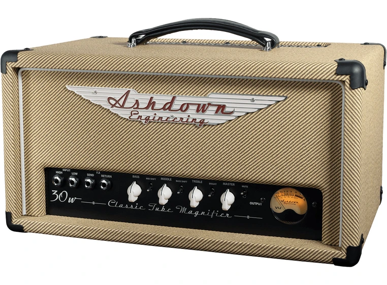 Ashdown CTM-30-TWEED 30-watt all-valve bass amp 