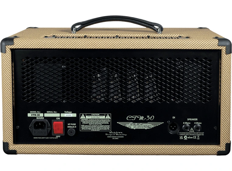 Ashdown CTM-30-TWEED 30-watt all-valve bass amp 
