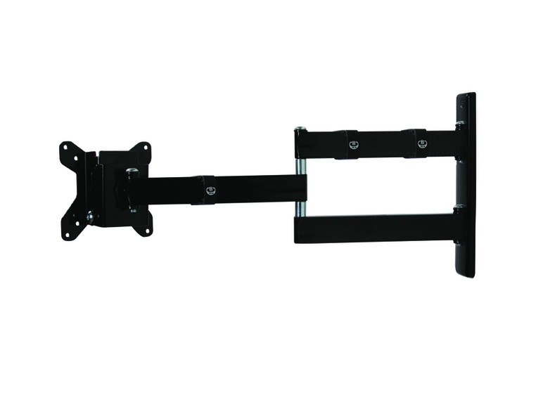 B-Tech BT7513/PB Leddet arm for LCD m/tilt, Black 