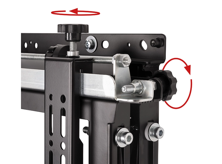 B-Tech BT8310/B Pop-Out Videowall Mount Black XL 