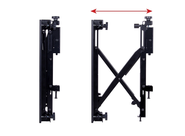 B-Tech BT8390-VESA400MAP/B System X Universal Pop-Out Interface Arms, Black 