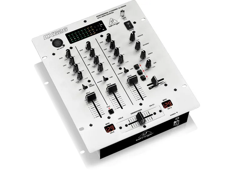 Behringer DX626 profesjonell mikser* Kundereturl 3-kanalers DJ-mikser 