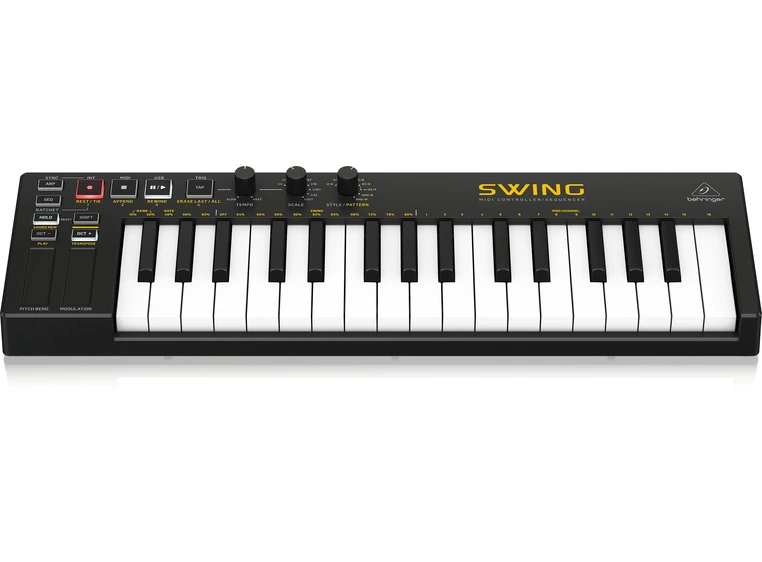 Behringer SWING 32-tangenters* / sequenser*Kunderetur 
