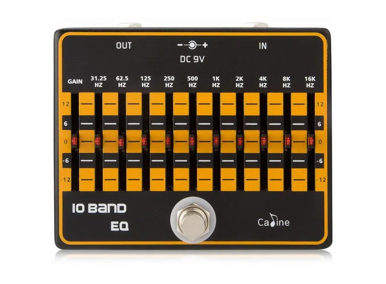 Caline CP-24 10 Band EQ Equalizer Pedal 
