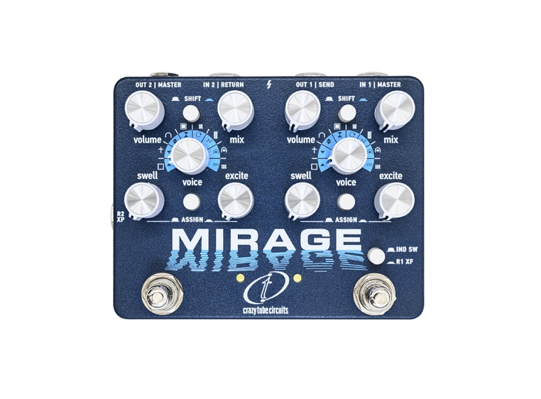 Crazy Tube Circuits Mirage Dual Engine Digital Reverb 