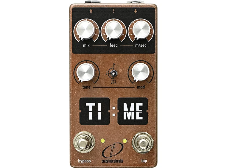 Crazy Tube TI:ME Digital Delay W. Tap Tempo 