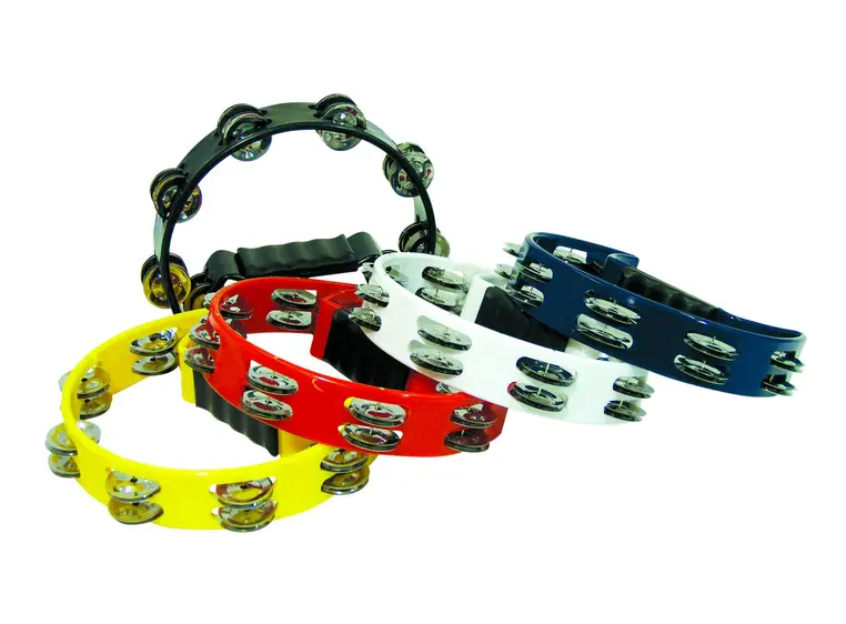 DIMAVERY TN-2 Tambourine plastic, black* *Kunderetur 