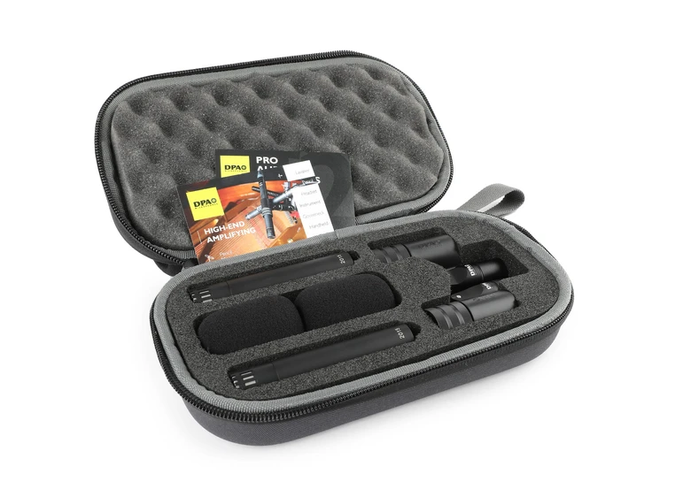 DPA ST2015 Stereo Pair with Holders and Windscreens 