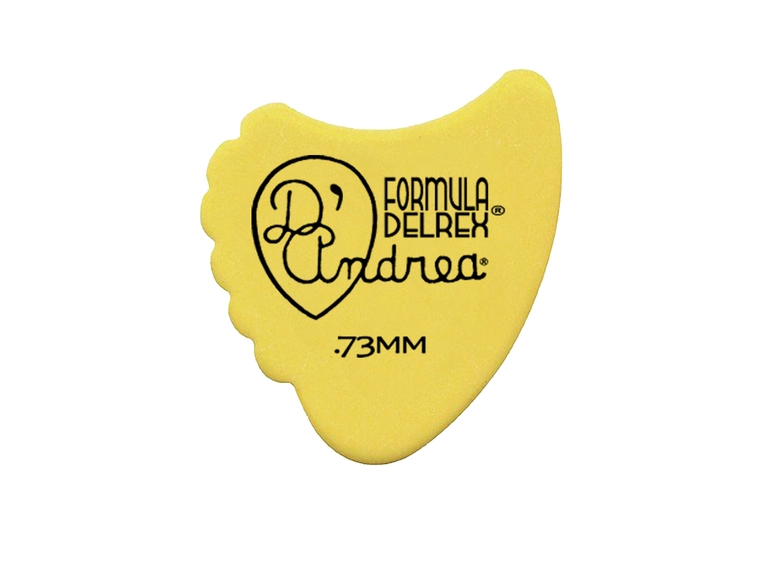 D'Andrea Delrex 390 - 0,73 Medium Yellow, Riffle Pack 72 pcs 