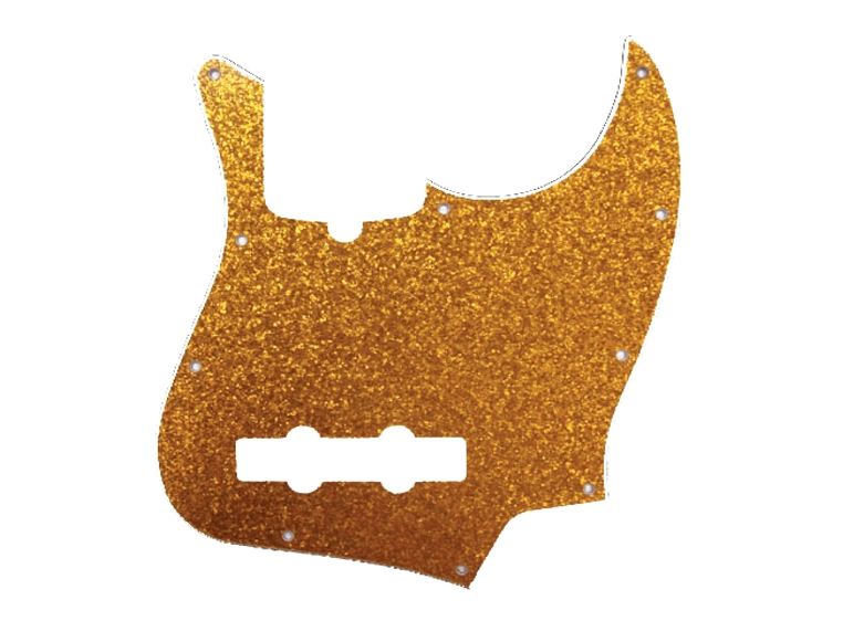 D'Andrea J-Bass Pickguard Gold Sparkle 