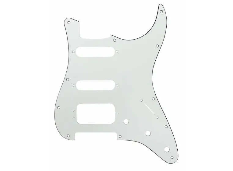 D'Andrea ST-Style HSS 3-ply Pickguard White/Black/White 