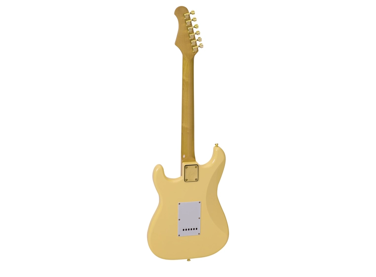 Dimavery ST-203 El-gitar Vintage white 