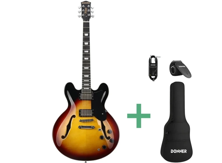 Donner DJP-1000S el-gitar sunburst 