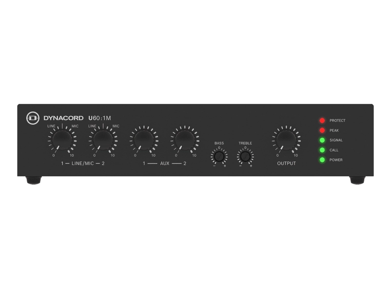 Dynacord U240-1M Forsterker 1x240W/8/4/100V 