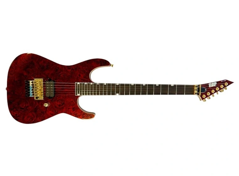 ESP USA M-I FR-DLX GH RED ROSE MARBLE SD Pegasus 