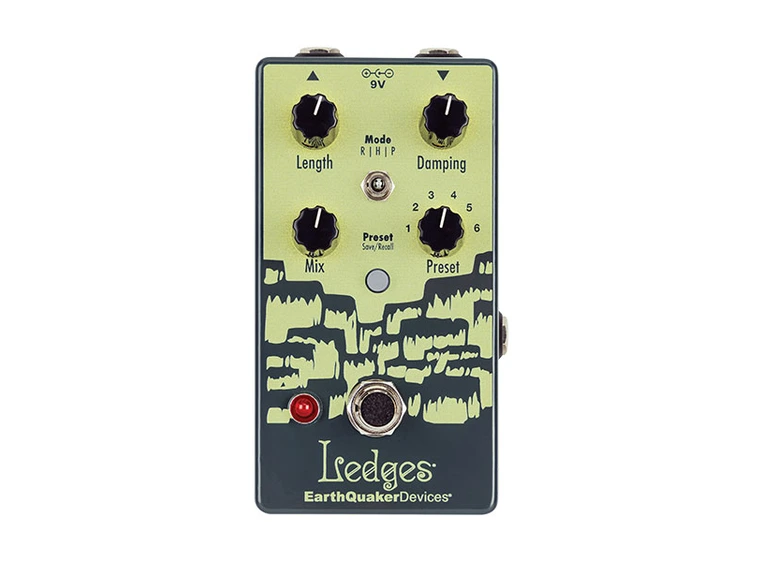 EarthQuaker devices Ledges Tri-Dimensional Reverberation Machine 