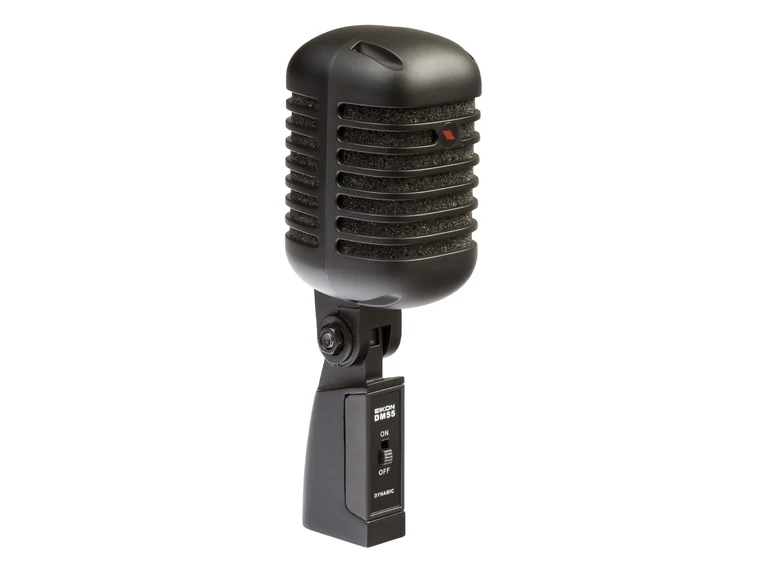 Eikon DM55V2BK Vintage Dynamic Mic Satin Black 