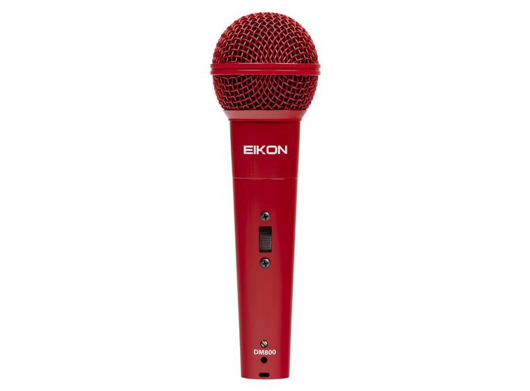 Eikon DM800RD Dynamic Microphone with XLR cable, Red