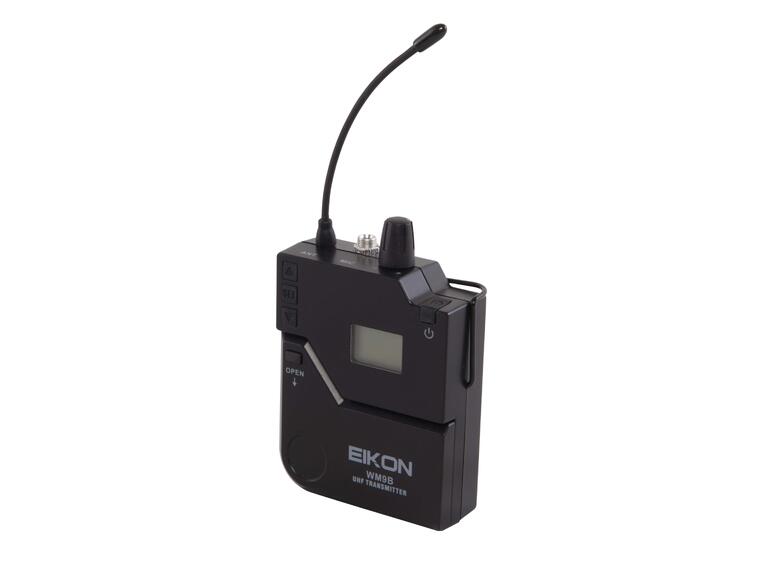 Eikon RMW921H Bodypack transmitter with cardioid headset 823-865 MHZ