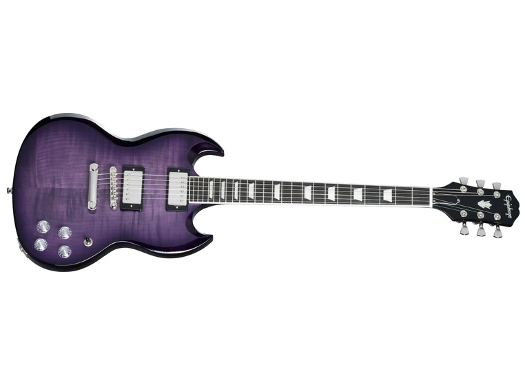 Epiphone SG Modern Figured w/bag Purple Burst 