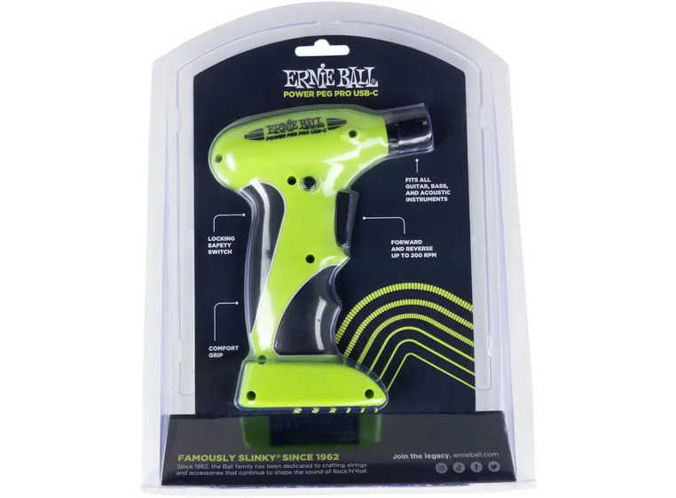 Ernie Ball EB-9626 Power Peg Pro USB-C 