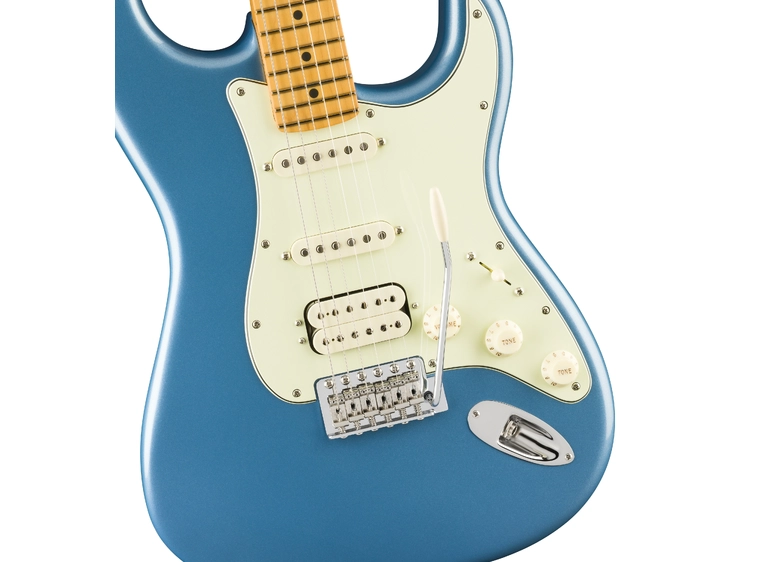 Fender Am Pro Classic Stratocaster HSS Faded Lake Placid Blue, MN 