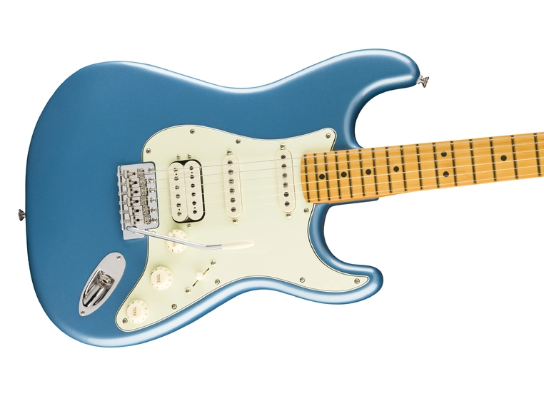 Fender Am Pro Classic Stratocaster HSS Faded Lake Placid Blue, MN 