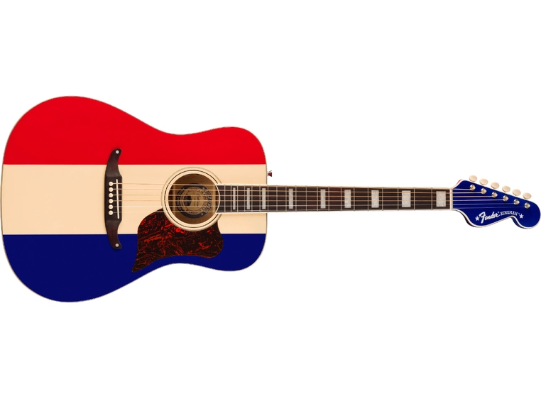 Fender Buck Owens Kingman Med Case, Red White and Blue 