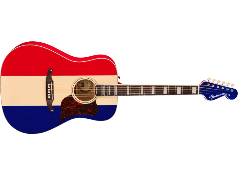 Fender Buck Owens Kingman Med Case, Red White and Blue 