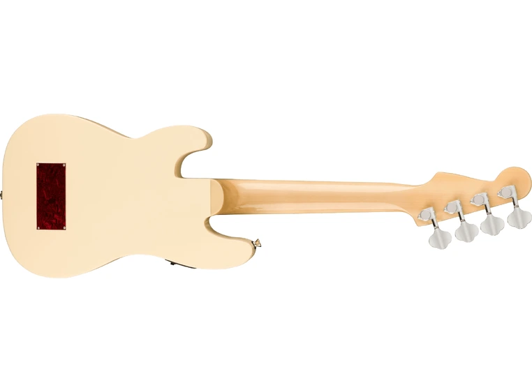 Fender Fullerton Precision Bass Uke Olympic White, Tortoise PG, Walnut FB 