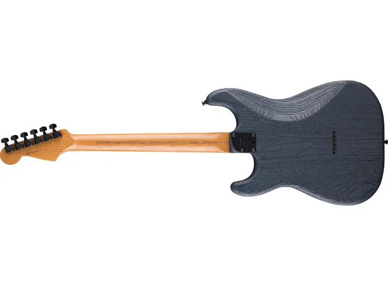 Fender Ltd Ed. American Pro II Strat Sandblasted, HSS, MN, Smoke Transparent 