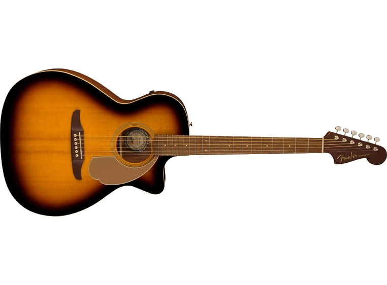 Fender Newporter Player Sunburst, Gold PG, Walnut FB 
