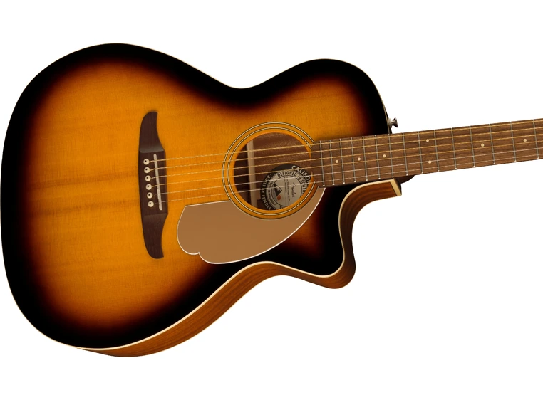 Fender Newporter Player Sunburst, Gold PG, Walnut FB 