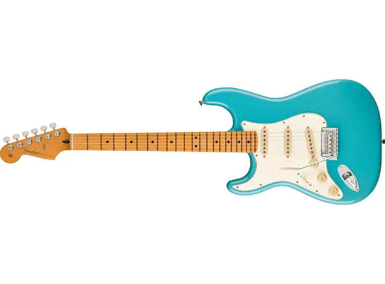 Fender Player II Stratocaster Left-Hand, MN, Aquatone Blue