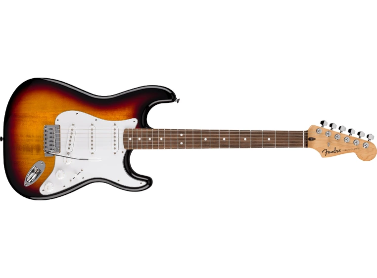 Fender Standard Stratocaster IL, White Pickguard, 3-Color Sunburst 