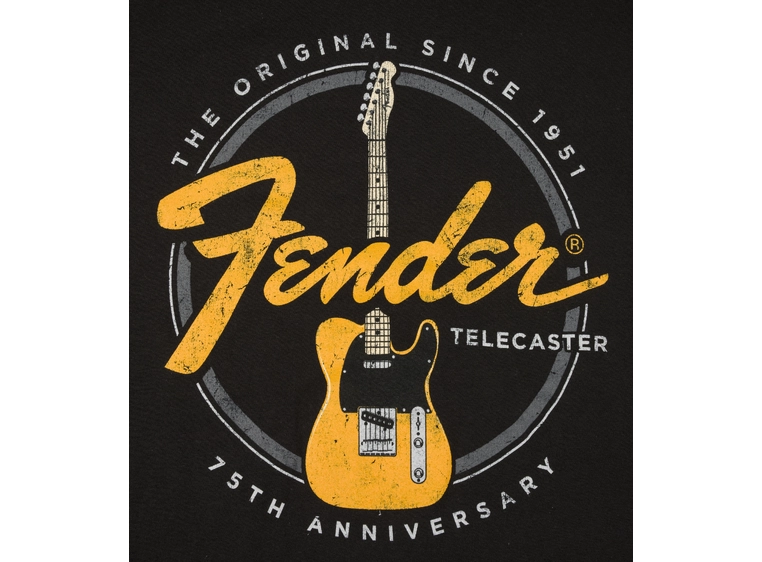 Fender Telecaster 75th Tele Tee M, Vintage Black 