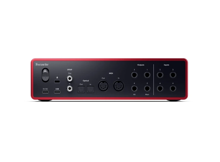 Focusrite Scarlett 16i16 Gen4 USB-lydkort, 16 inn/16 ut 