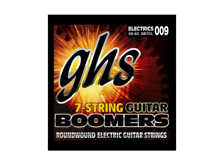 GHS GB7CL 7-string Boomers Custom Light (009-062) 