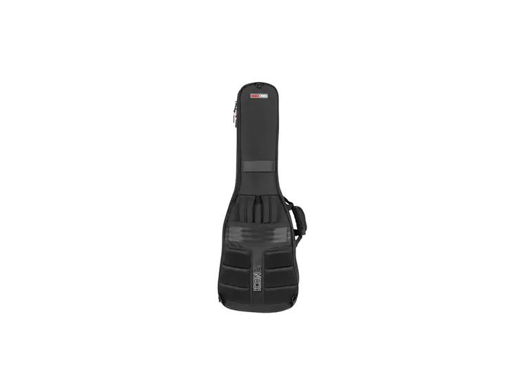 Gator G-ICONTTELEC-BLK ICON Take Two Holds 2 Electric Guitars 