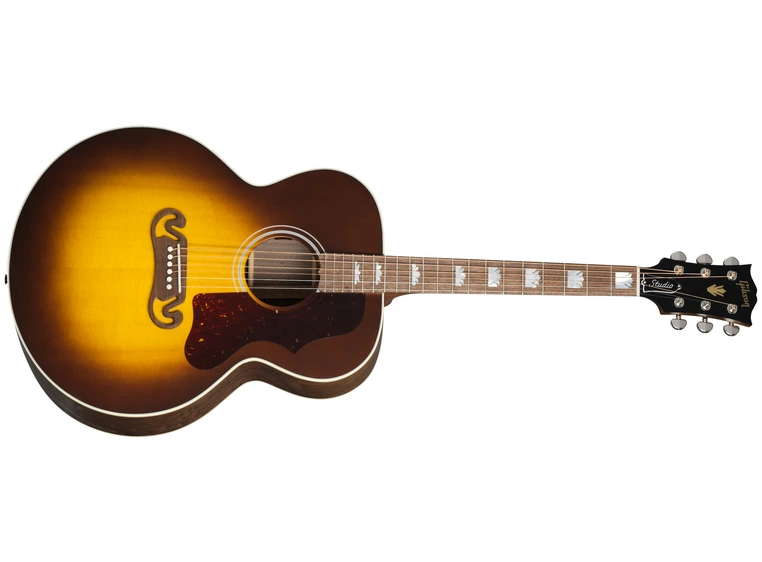 Gibson SJ-200 Studio Walnut Satin Walnut Burst