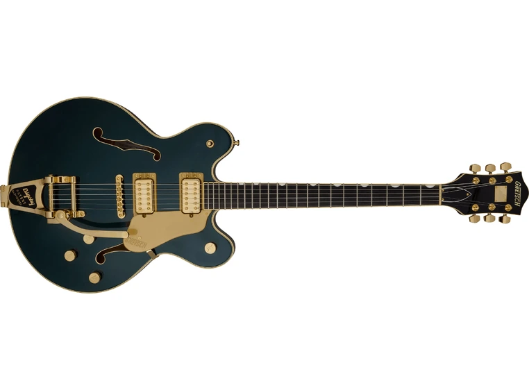Gretsch Broadkaster LX Center Block String-Thru Bigsby, EB, Cadillac Green 