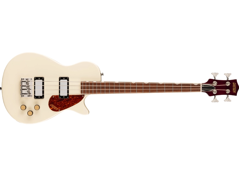 Gretsch Streamliner Jet Club Bass Single-Cut, LF, Vintage White 
