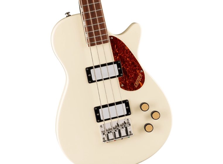 Gretsch Streamliner Jet Club Bass Single-Cut, LF, Vintage White 