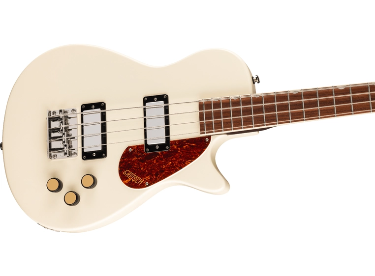 Gretsch Streamliner Jet Club Bass Single-Cut, LF, Vintage White 