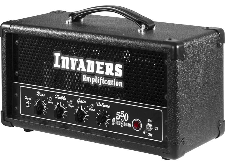 Invaders Amplification 550 BlueGrass Black 50 Watts Gitar-/basstopp
