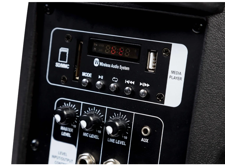 Italian Stage FRX10AW aktiv høyttaler 10" portabel, m/ bluetooth 