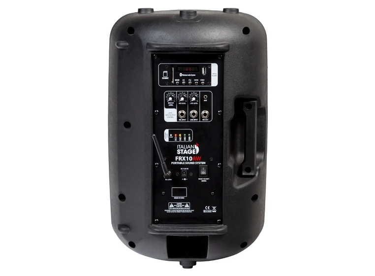 Italian Stage FRX10AW aktiv høyttaler 10" portabel, m/ bluetooth 